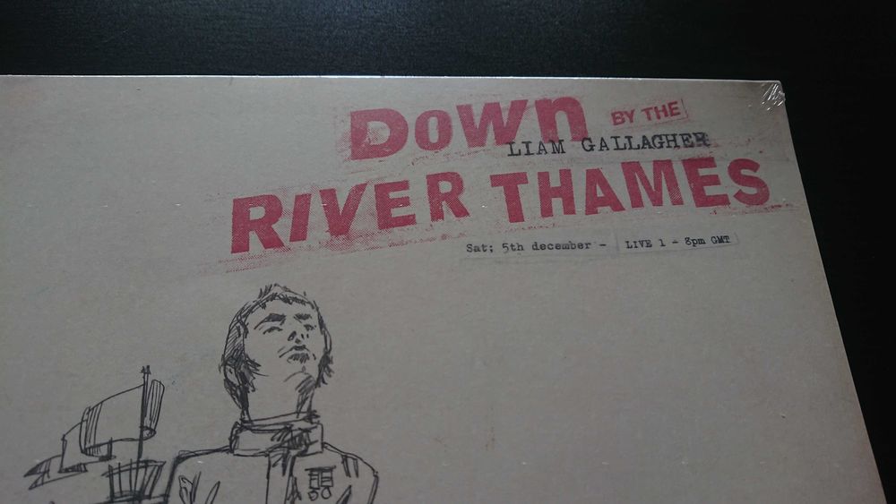 Liam Gallagher Down By The River Thames 2xWinyl *NOWA* Orange 2022 WR