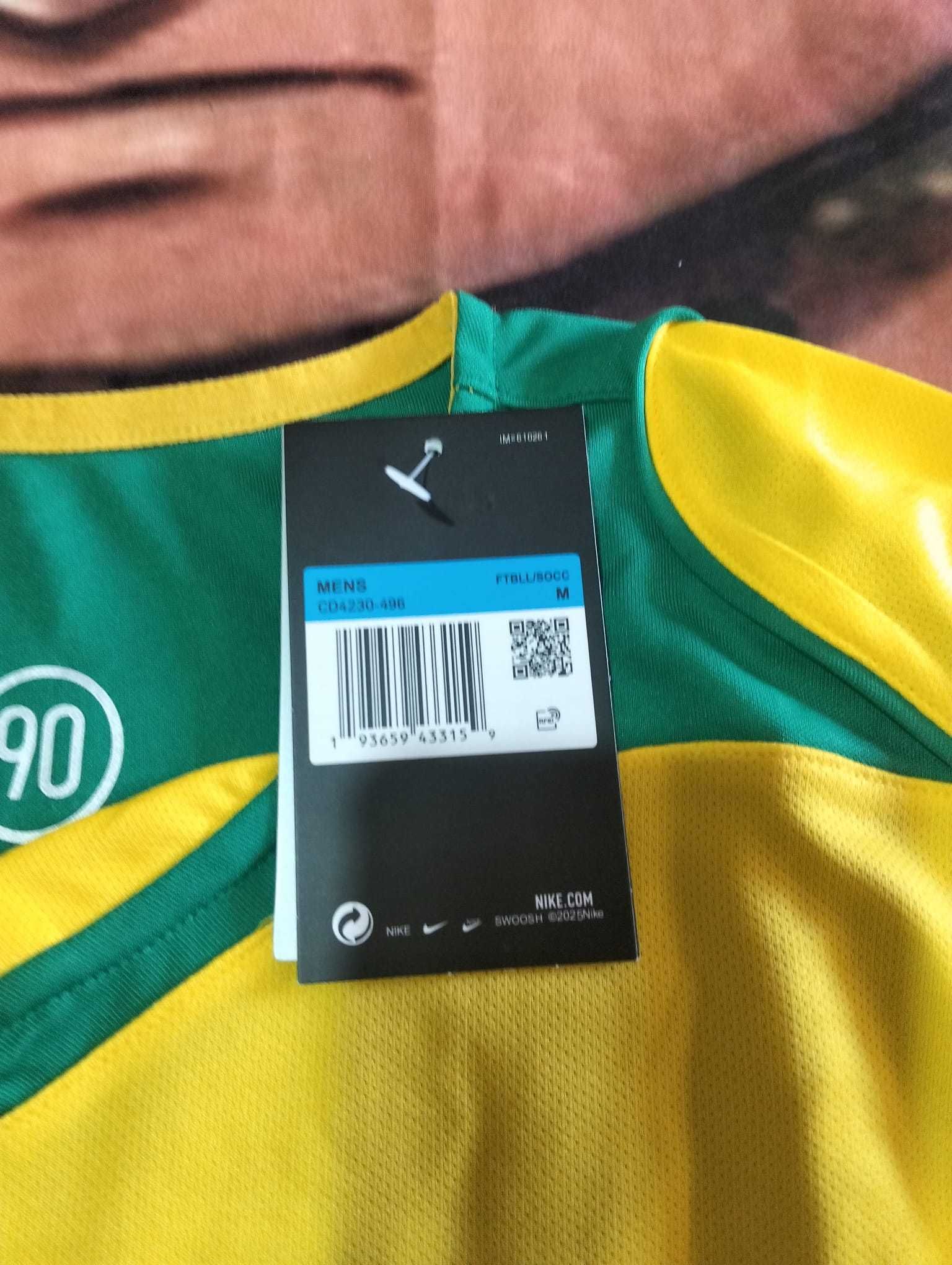 camisola nike total 90 brasil 2004 adriano 7 tamanho M