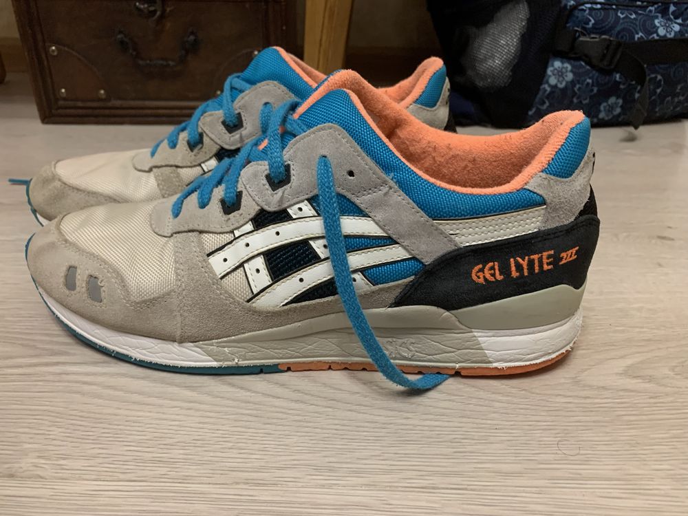 Кроссовки Asics Gel Lyte III (41.5р 27см)Original,замша