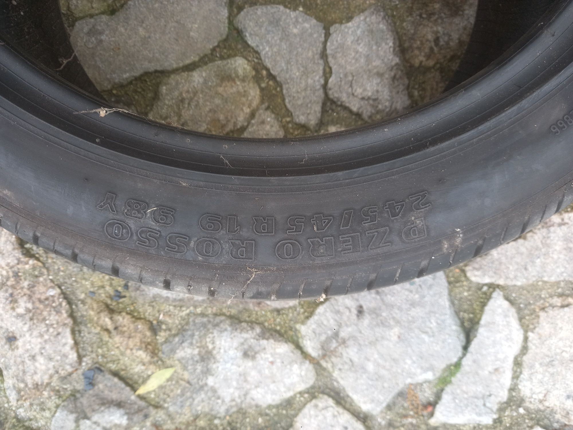 4 pneus pirelli p zero 245/40r19