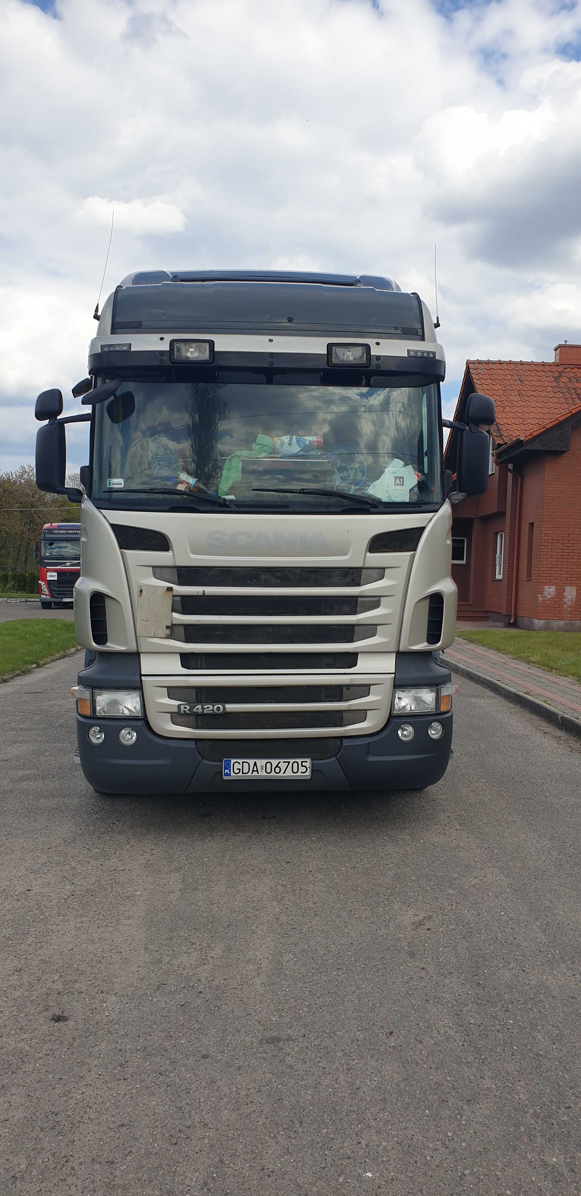 Scania R420 hydraulika