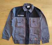 Nowa Bluza Robocza - biały-szary 52/L