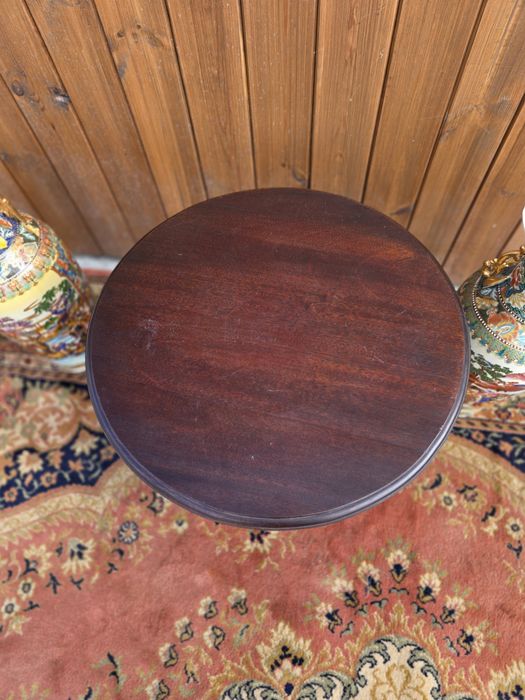 Stolik okrągły eklektyczny 55 cm #1632 Stylowy Węgrów