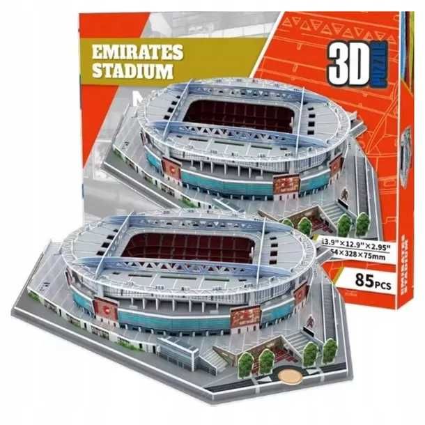 Nowe Puzzle 3D Stadion Arsenal