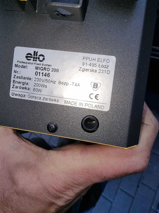 zestaw lamp studyjnych Elfo miqro 200