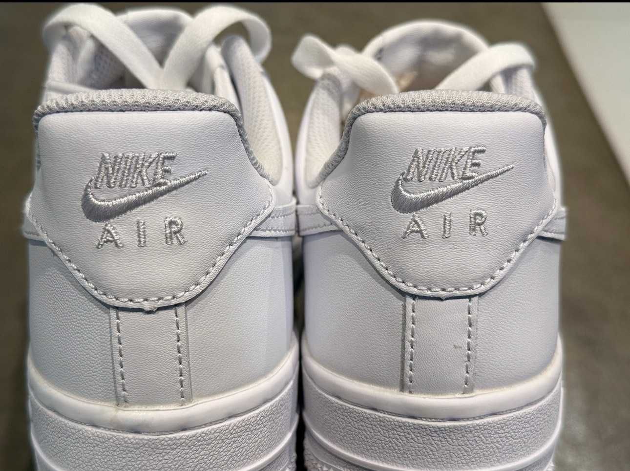 Nike Air Force 1 Low Pure White Sportowe Casualowe Trampki 38.5