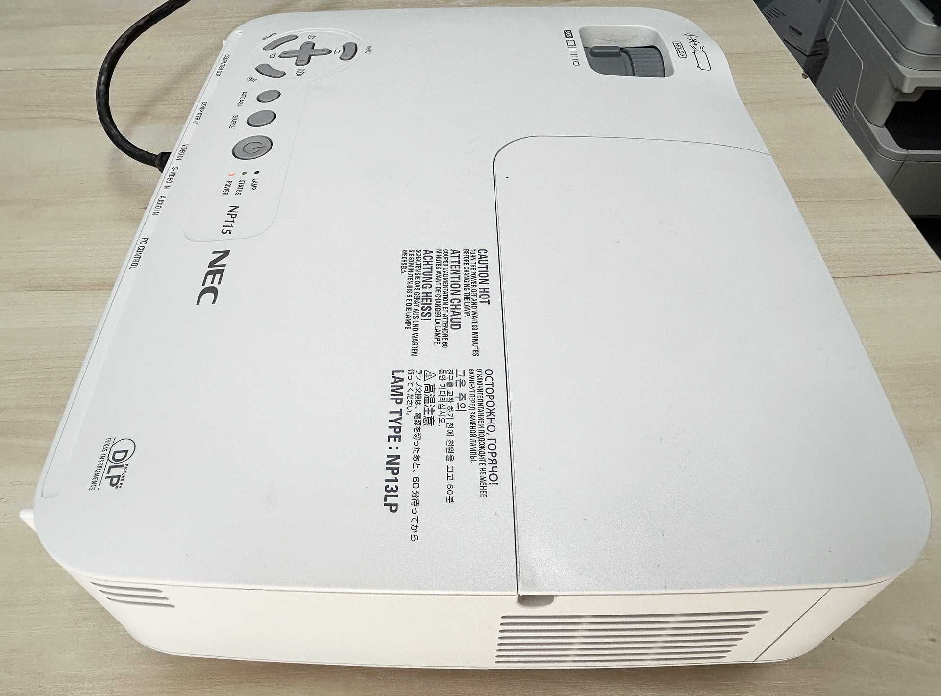 Projektor DLP NEC NP115 Biały