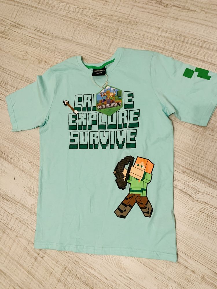 T-shirt dla chlopca minecraft