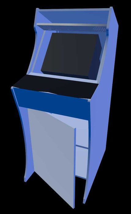 Automat Arcade CRT 17" obudowa MDF retro mame DIY