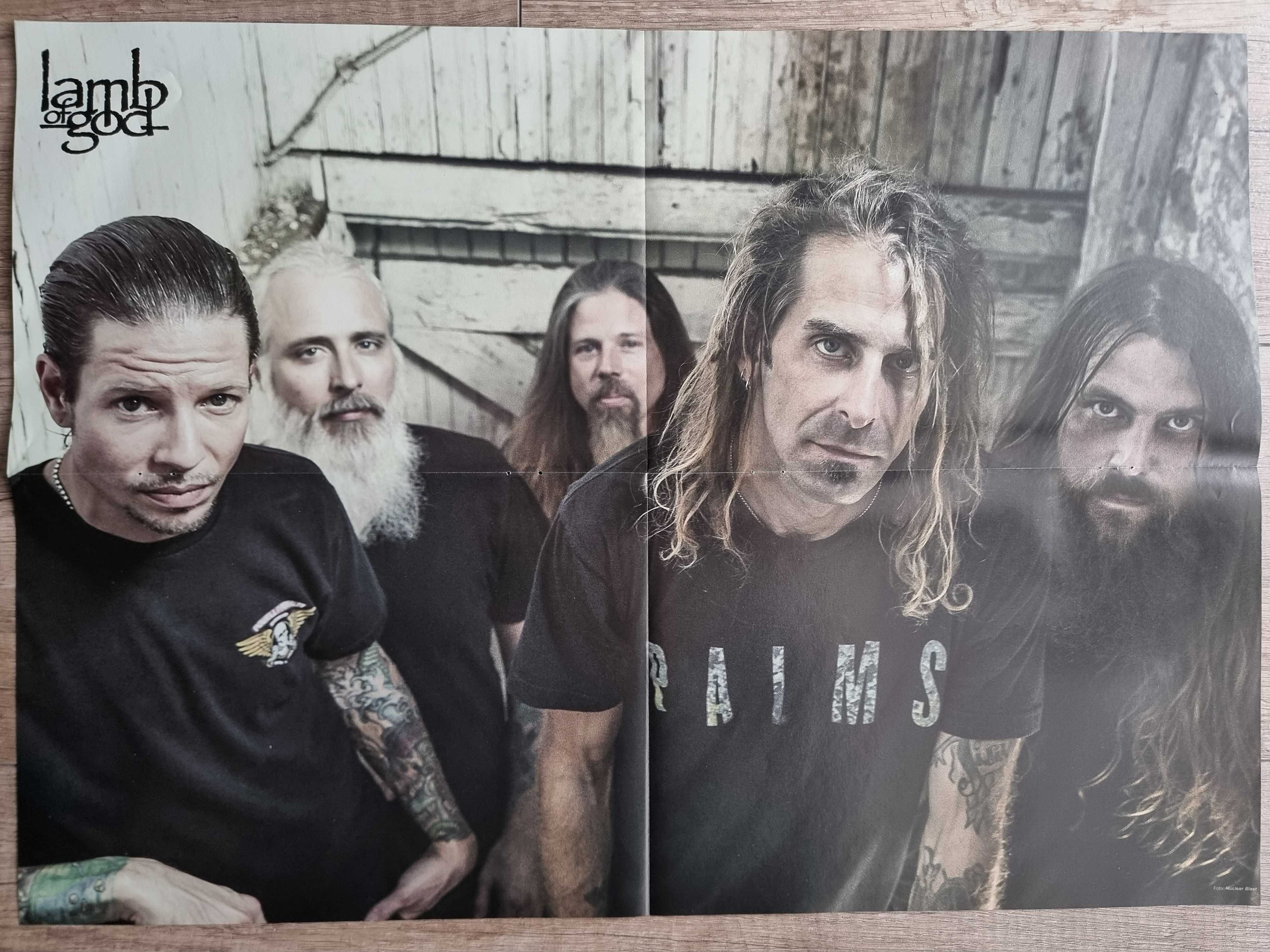 Metal Hammer 2015 - Slayer, Plakaty: Ghost, Lamb Of God