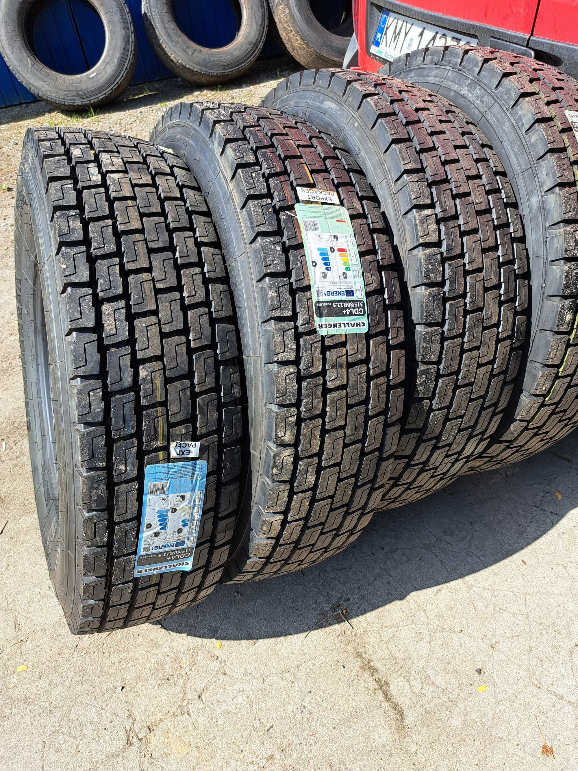 Opona 315/80R22.5 Challenger CDL4+ Nowa Darmowa Dostawa Montaż