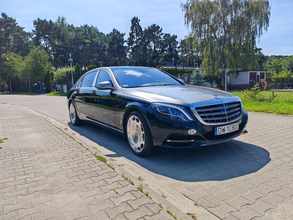 Mercedes-Benz Klasa S Mercedes S 500 9 Tronic 4matic 2016 MAYBACH