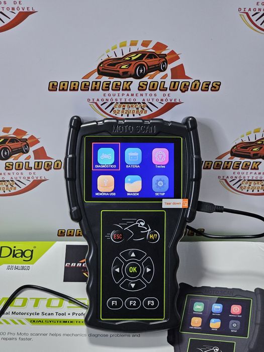 Maquina Diagnóstico Motas JDiag M100Pro Versão Completa