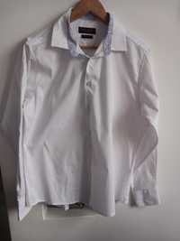 Klasyczna biała koszula męska xl