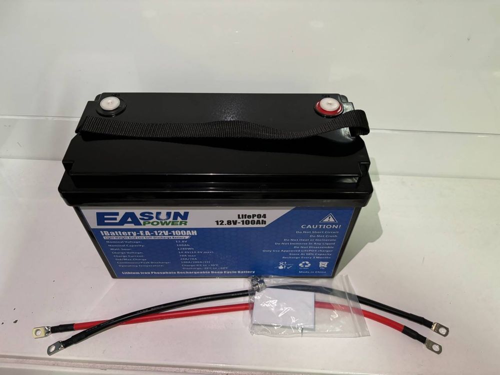 Літієвий акумулятор EASun LiFePO4 12В 100А