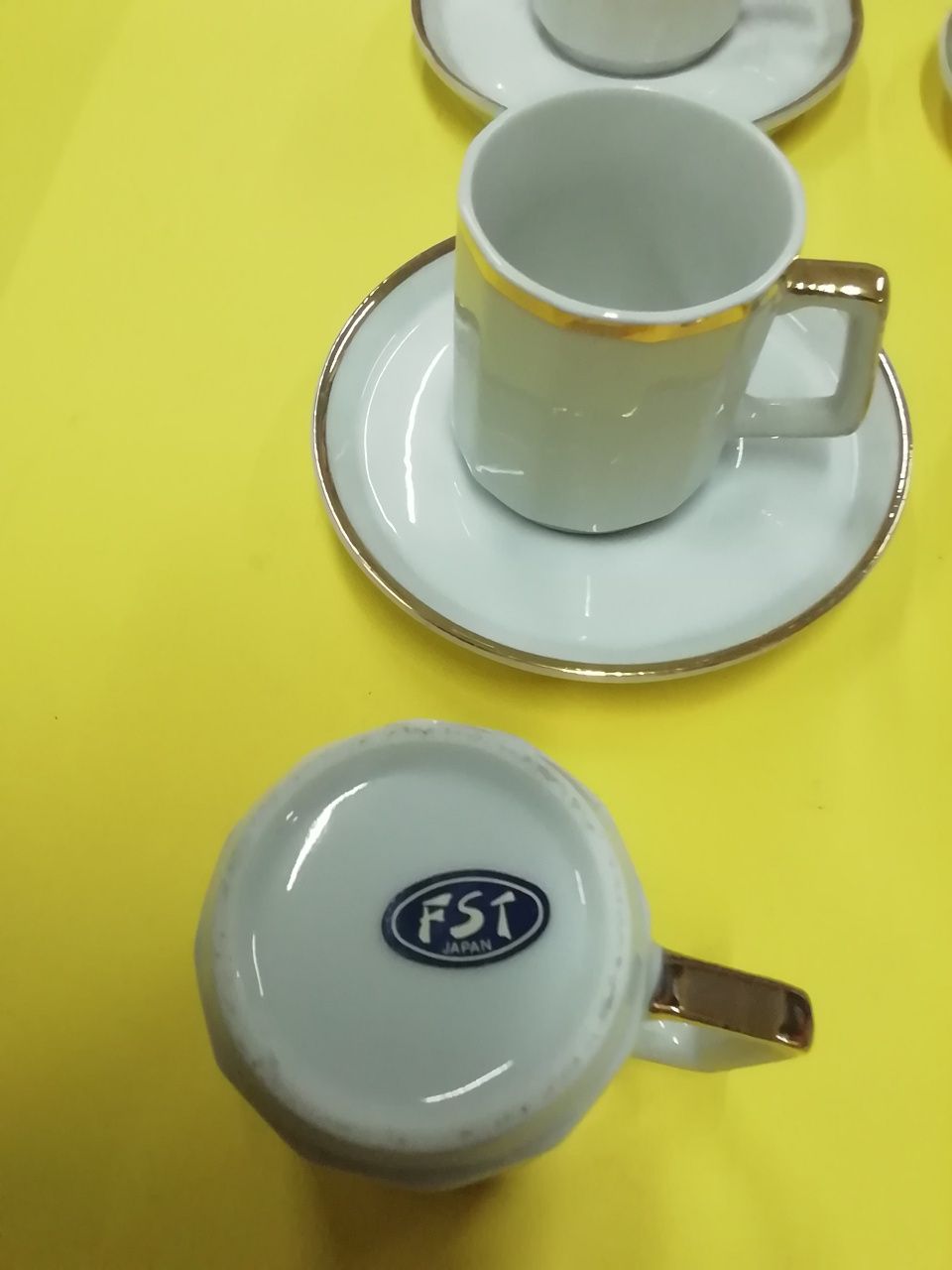 Conjunto de chávenas café FST, novas