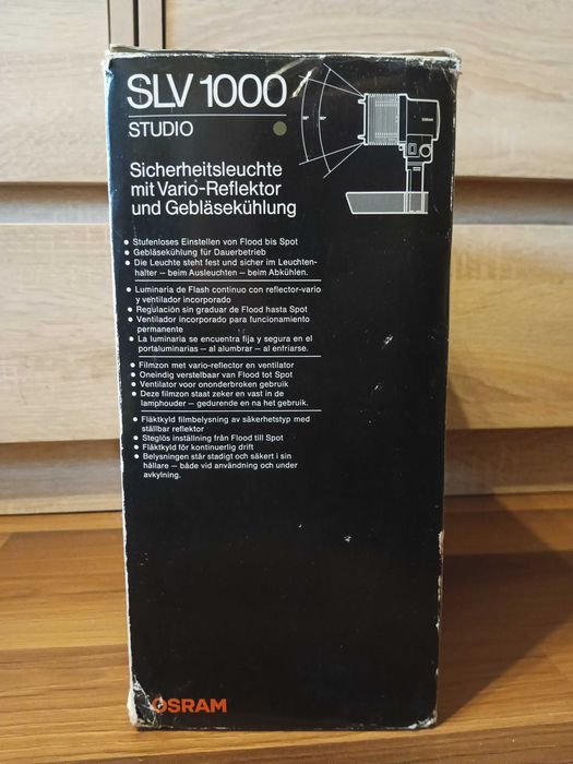 Lampa Fotograficzna Profesjonalna Osram SL 1000 Studio