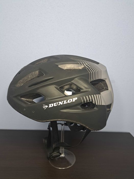 Kaski Kask rowerowy DUNLOP r. 55-58 cm brak daszka lampki na części