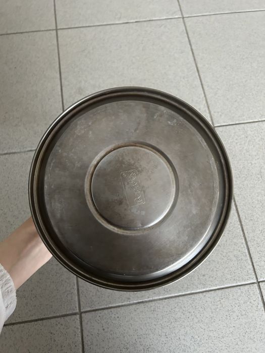 Chaleira em inox vintage