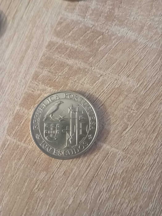 Moeda de 100 escudos - 1995/ Falecimento de D. A. Prior do Crato