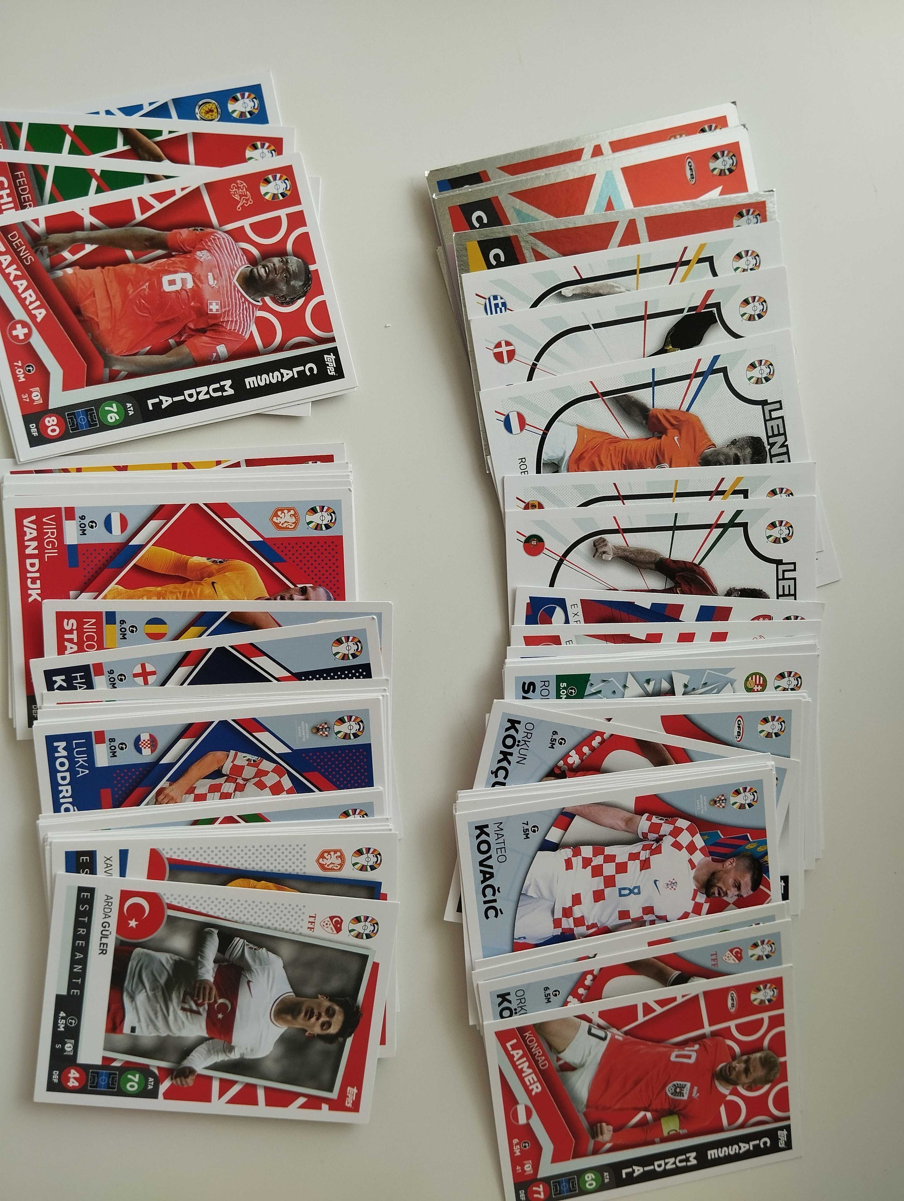 Lote de cartas Lidl Euro 2024