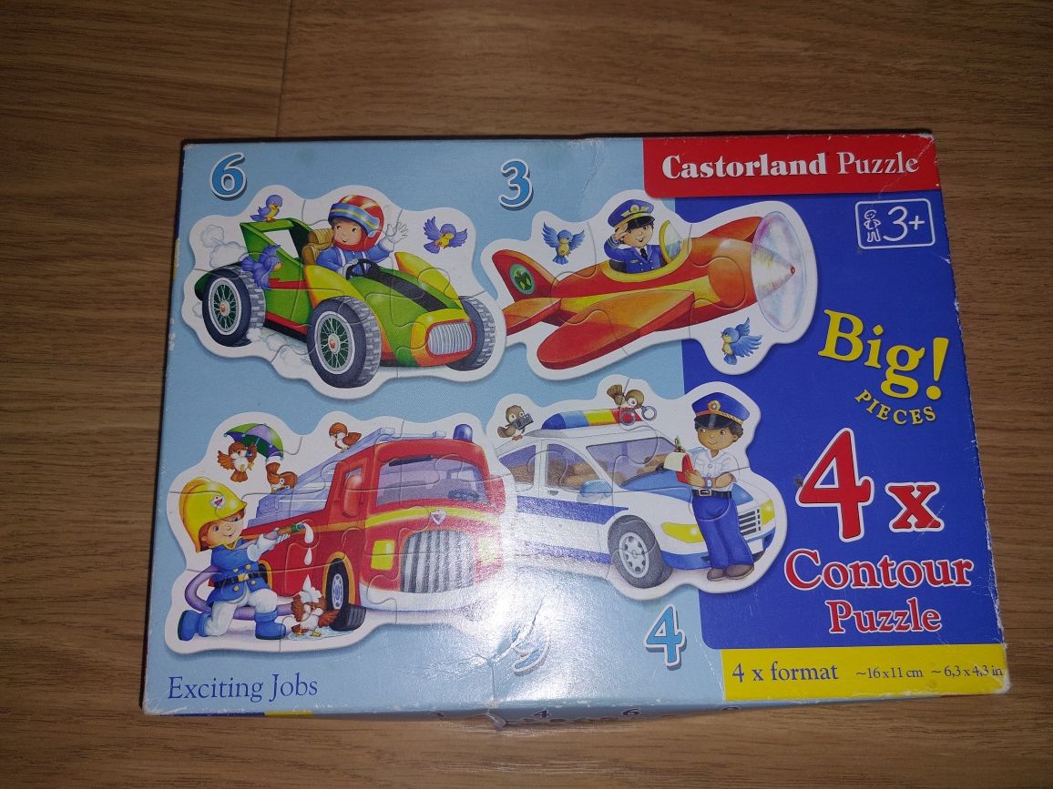 Puzzle, duże elementy.
