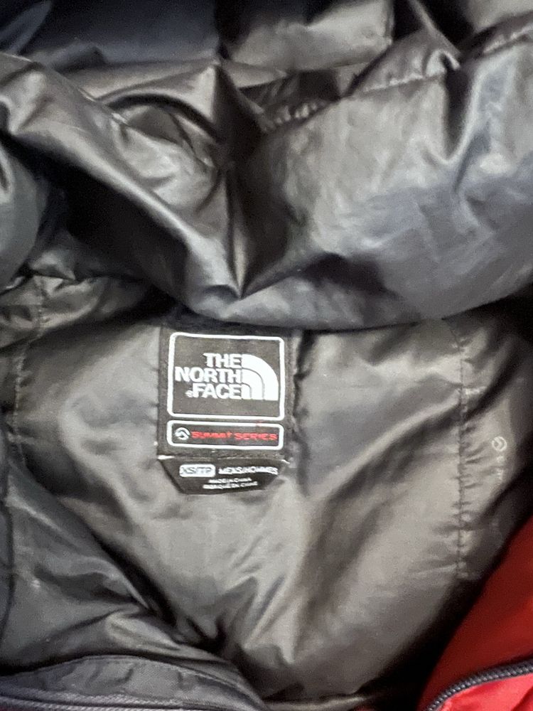 Kurtka TNF Himalayan Parka 800 The North Face Xs red puffer jacket