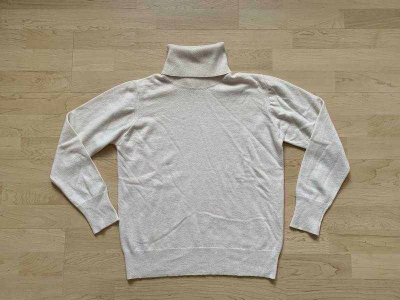 Кашемировый тонкий бадлон гольф оверсайз на размер S-M