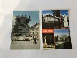 2 pocztówki Bydgoszcz, lata 80