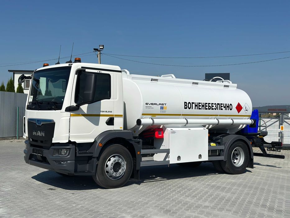 Паливозаправник MAN TGM 18.250 4x2 BL ADR 2025 11 м3 + 500л AdBlue