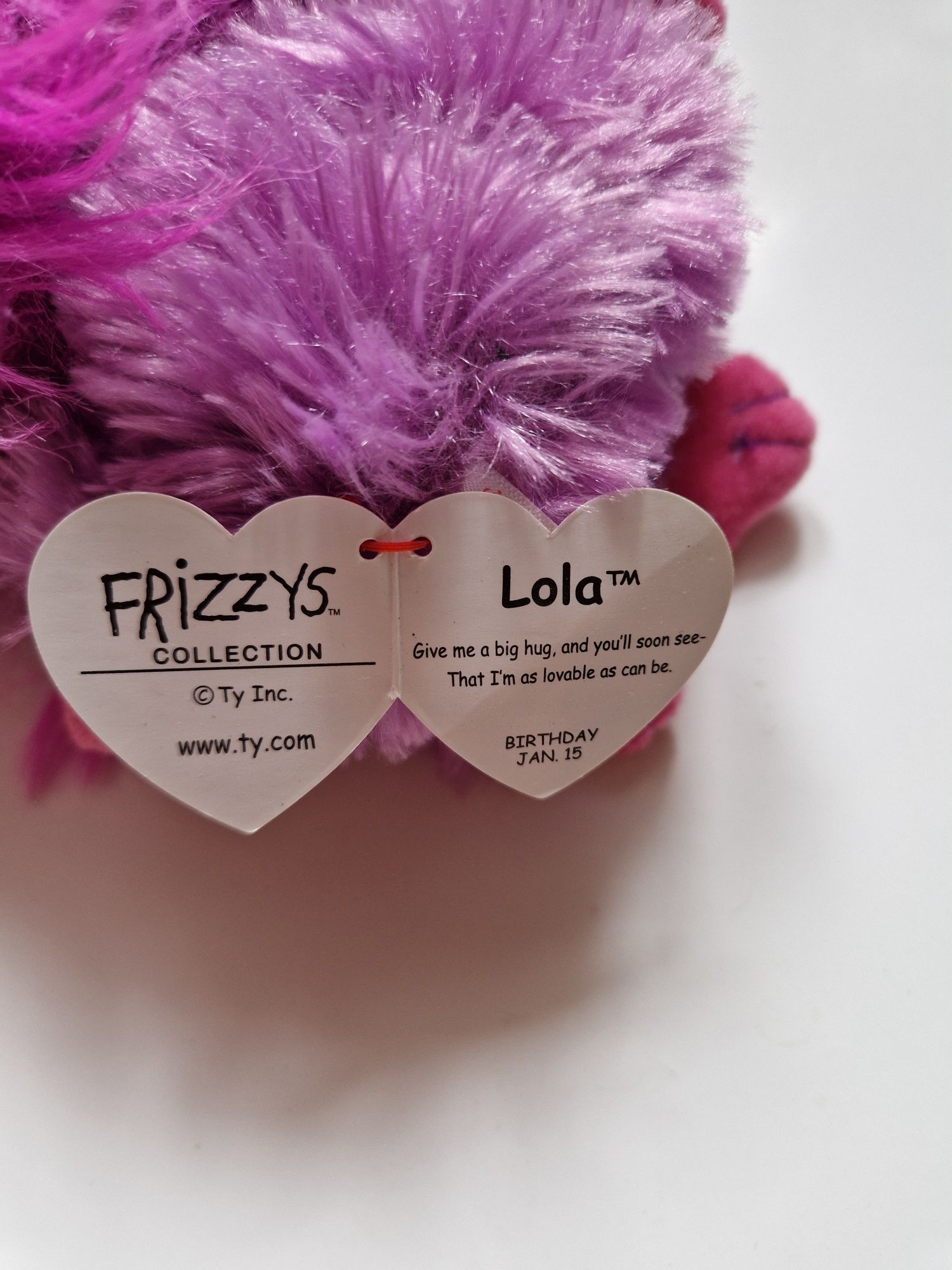 Nowy Ty Beanie Frizzys Lola pluszak misiek maskotka