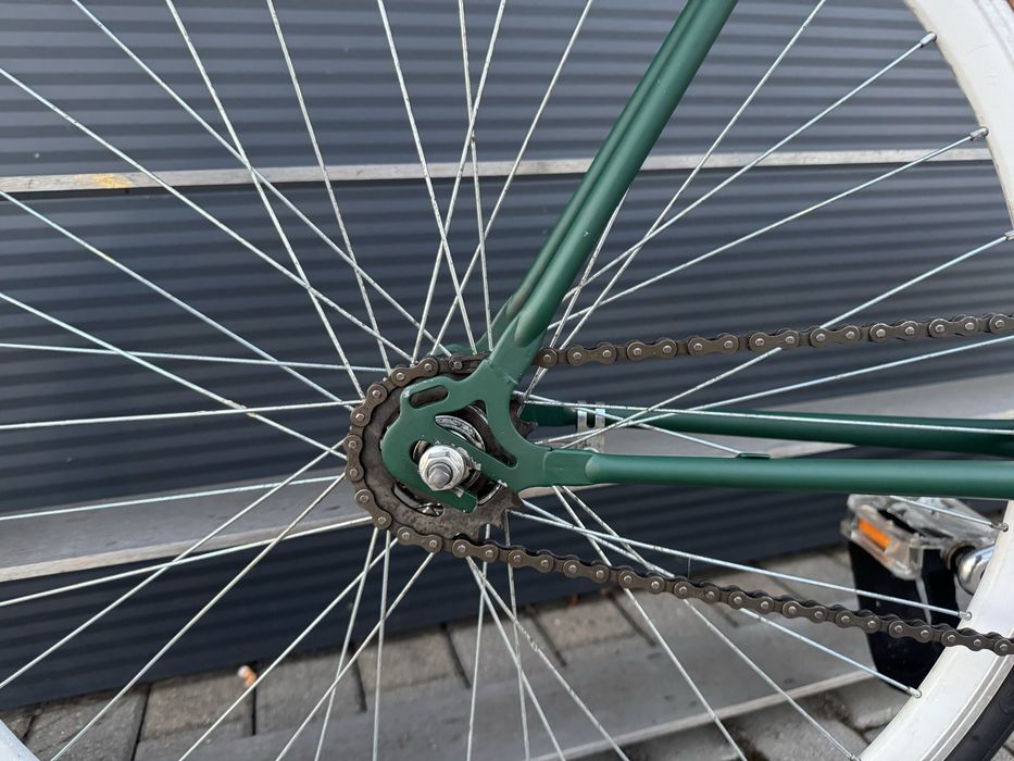 Rower fixie ostre koło singlespeed gravel XXL BAR8 Canyon Rose retro