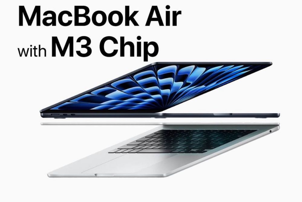 MacBook Air 15" M3  16GB/512GB | 16GB/1TB | 24GB/512GB | 24GB/1TB