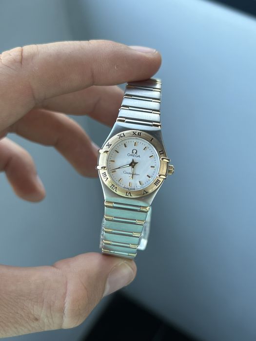 Omega Constellation 25 mm (aço & ouro)