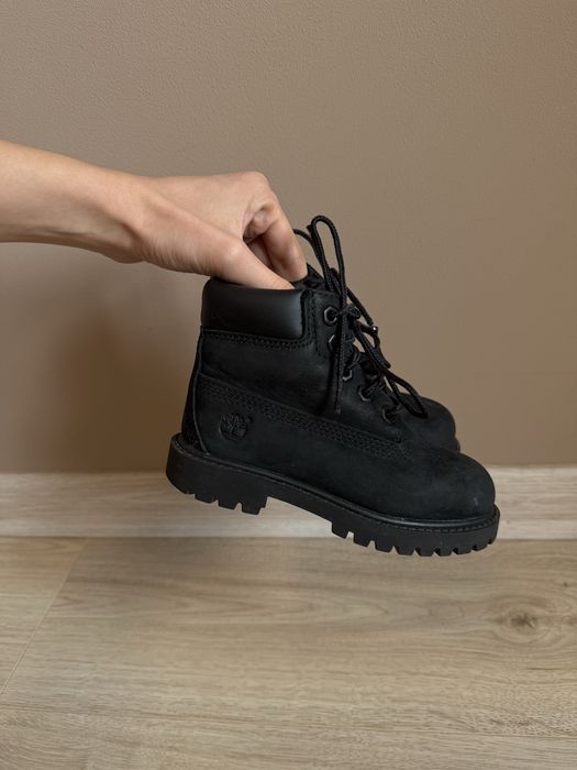 Шкіряні чоботи Timberland 25 розмір