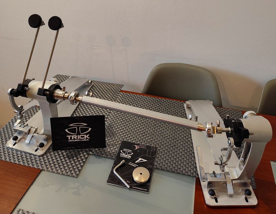 Ostatni Super Cena !! Perkusyjne Stopa podwójna Trick USA Pro V1 Big F