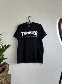 Thrasher skateboarding tee original vintage sk8 baggy polar