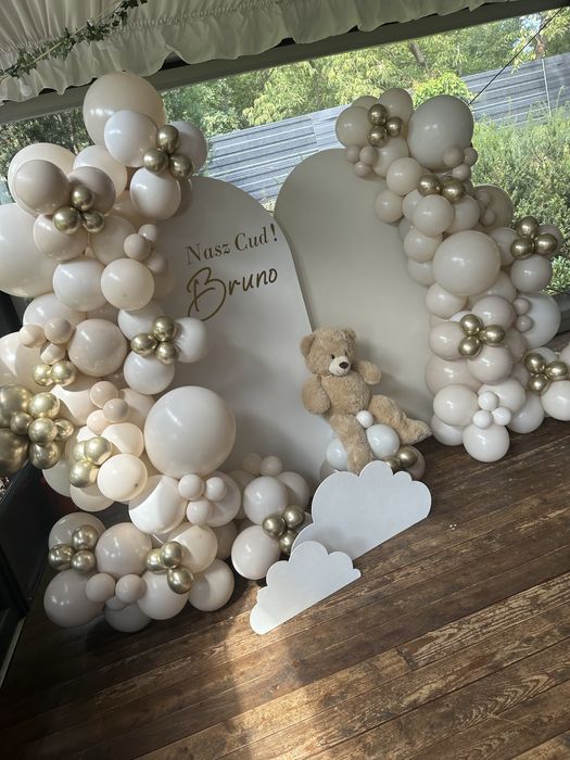 Dekoracja balonowa girlanda ścianka