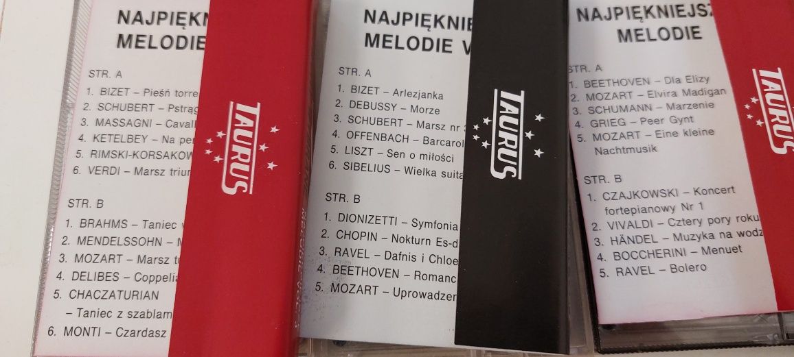 Pavarotti Mazowsze kolędy klasyka itp kasety