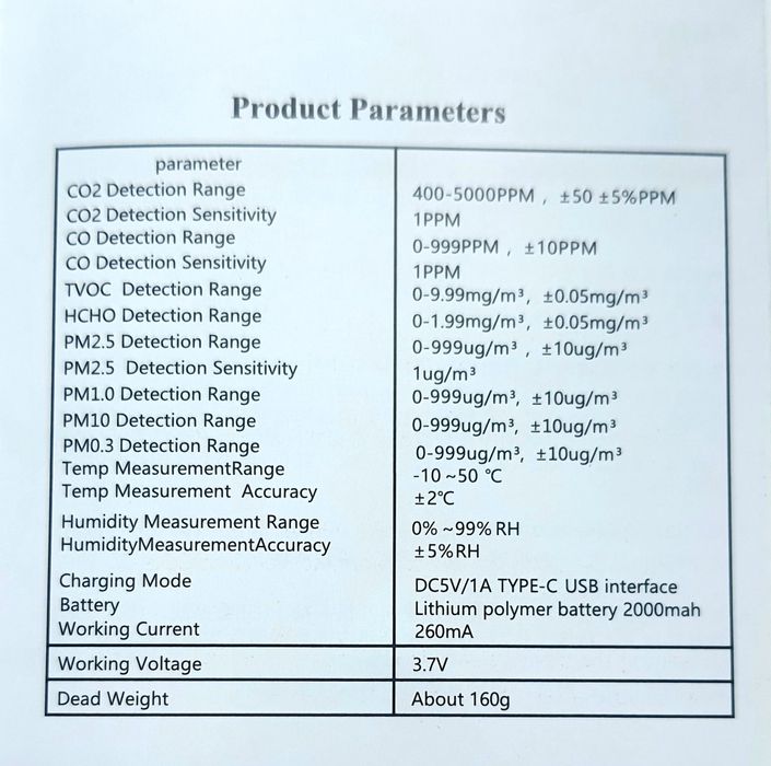 Датчик качества воздуха