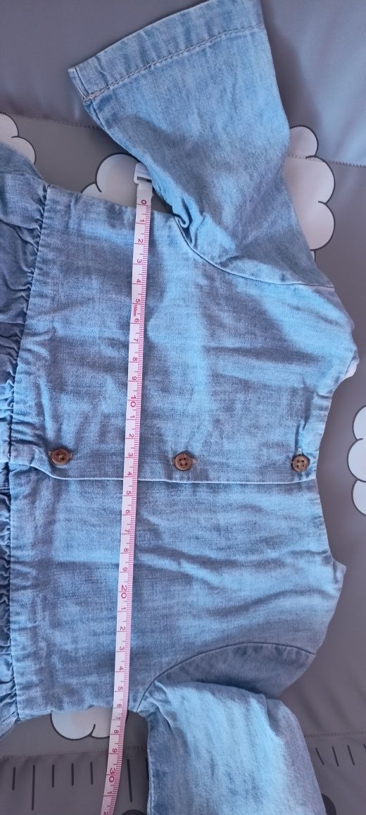 Sukienka niebieska H&M 74