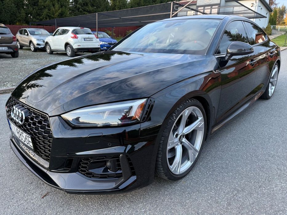Audi RS5 Sportback RS5, niski przebieg, virtual cockpit, alcantara, kamery 360