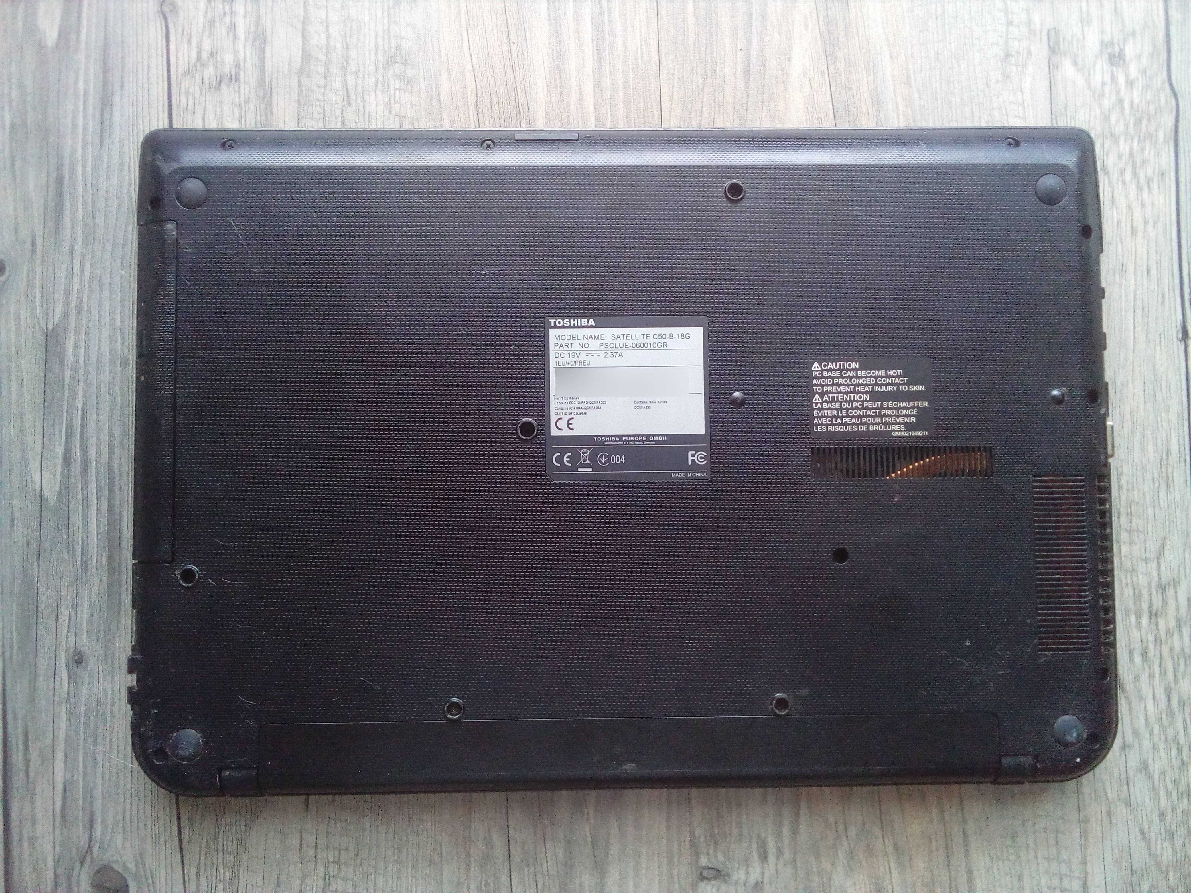 laptop toshiba satellite c50-b-18g 160gb 4gb 15,6 199zł zamiast 699zł