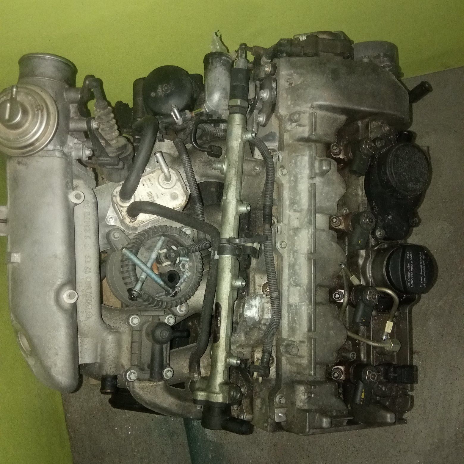 Motor mercedes c220 125cv