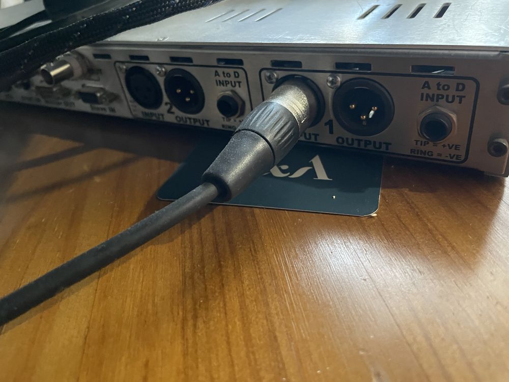 API A2D preamp estudio