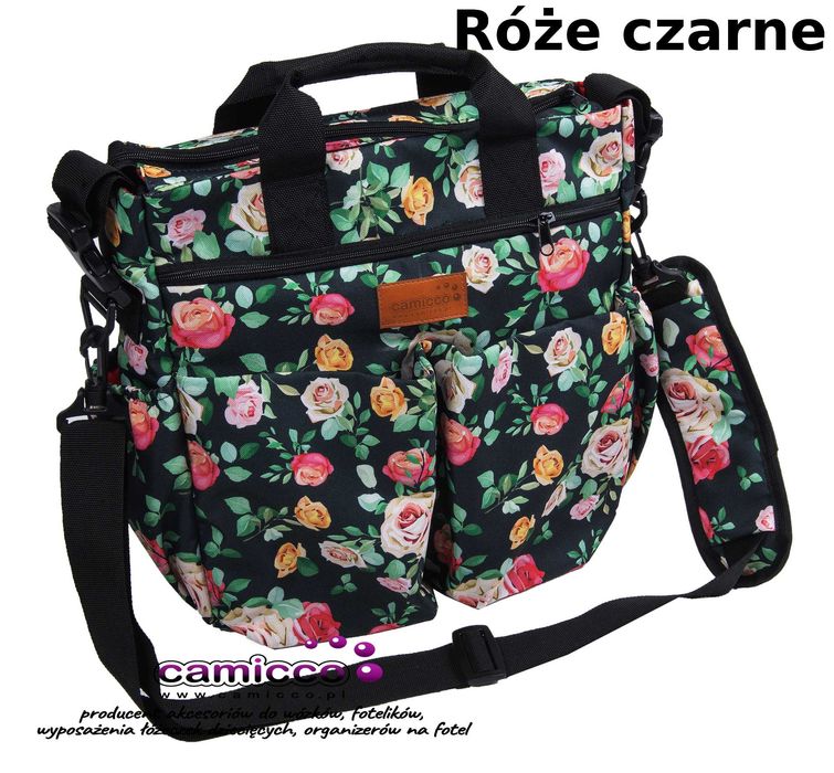 POJEMNA torba do WÓZKA NADIA torby wózków DUŻA dla mamy NOWOCZESNA