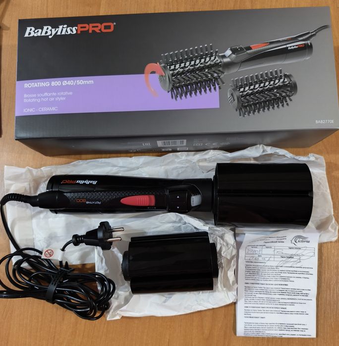 Фен-щітка BaByliss PRO BAB2770E Rotating 800