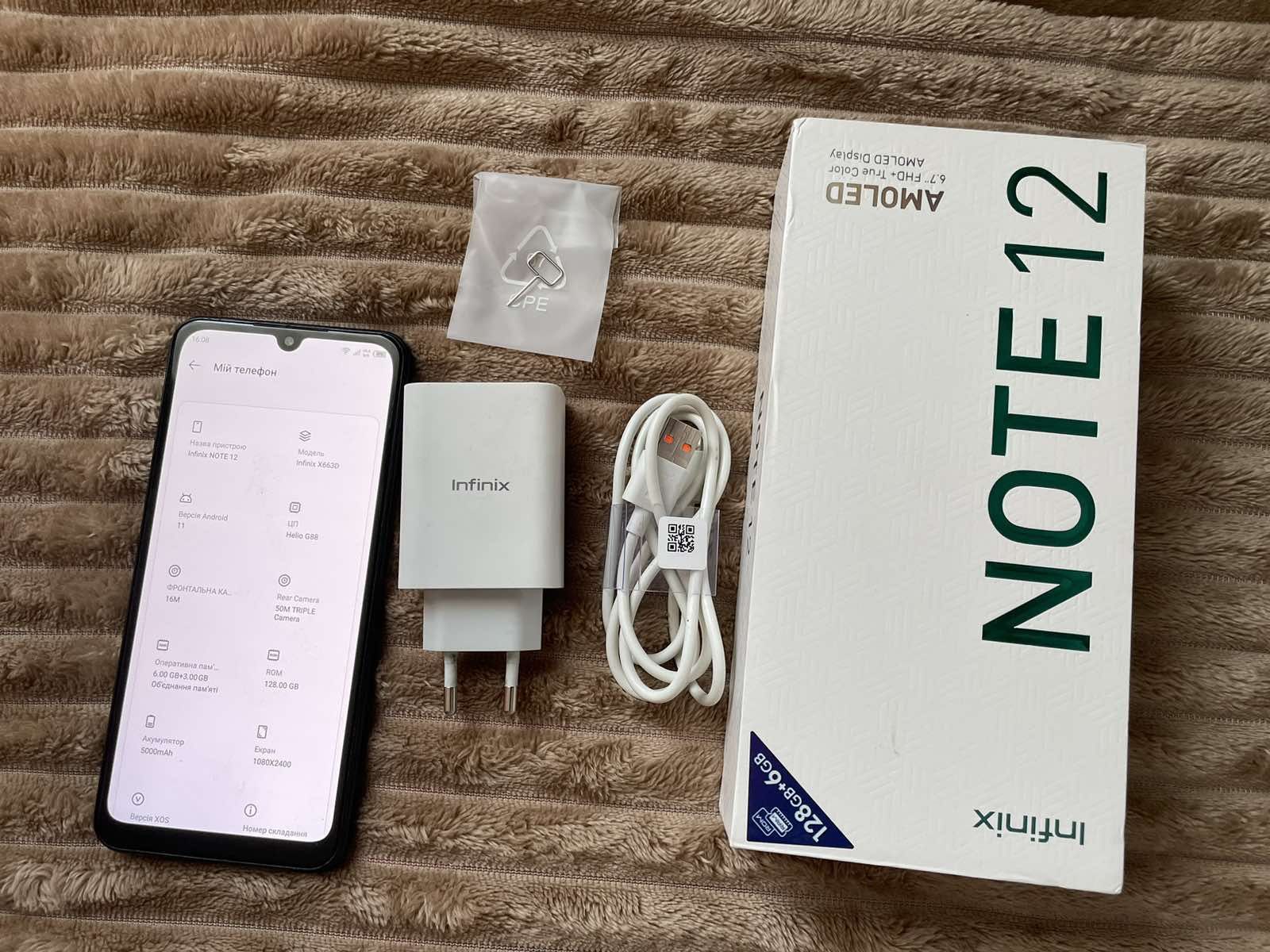 Продам infinix Note 12