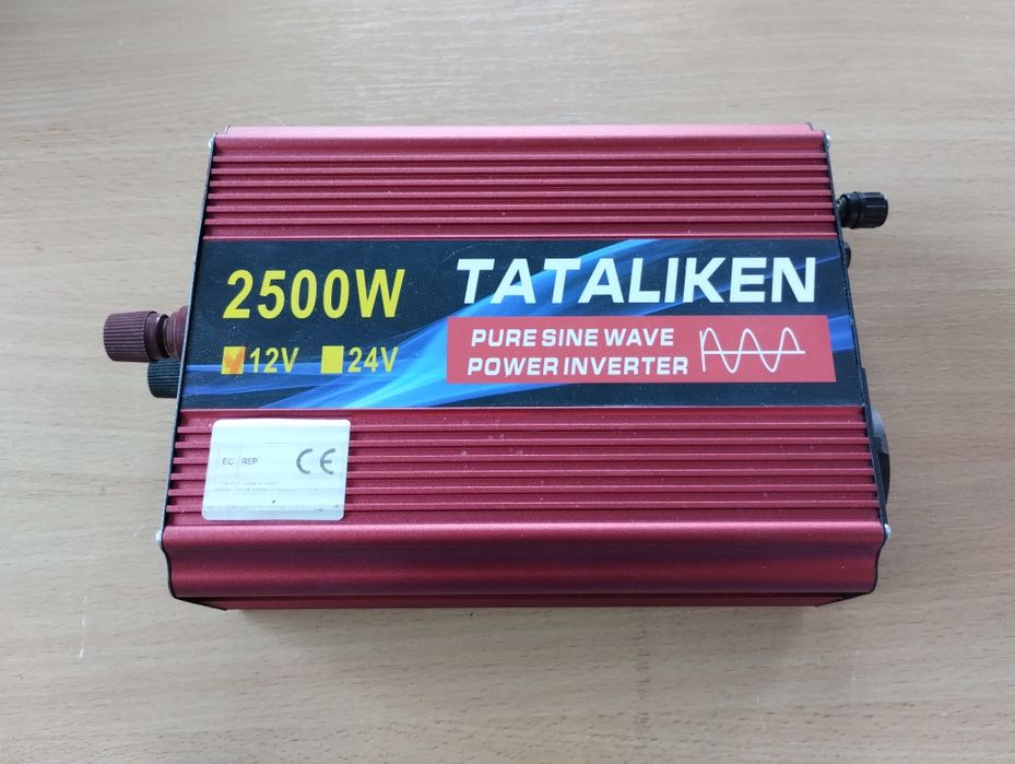 Інвертор TATALIKEN 12в 2500вт чистий синус