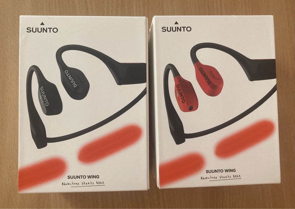 Suunto Wing Black / Red Lava Наушники с костной проводимостью